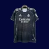 Real Madrid Away Front Fans 25/26 Black Jersey