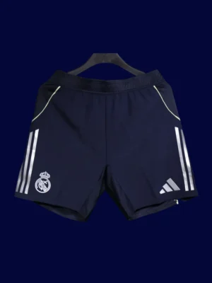 Real Madrid Away Front Player 25/26 Black Shorts