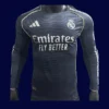 Real Madrid Away Long Sleeve Front Player 25/26