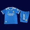 eal Madrid Kids Third Front Player 25/26 Blue Kit