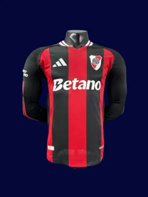 River Plate 25/26 away long sleeve player jersey front, LS pro match