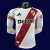 River Plate 25/26 home long sleeve player front, pro LS match kit