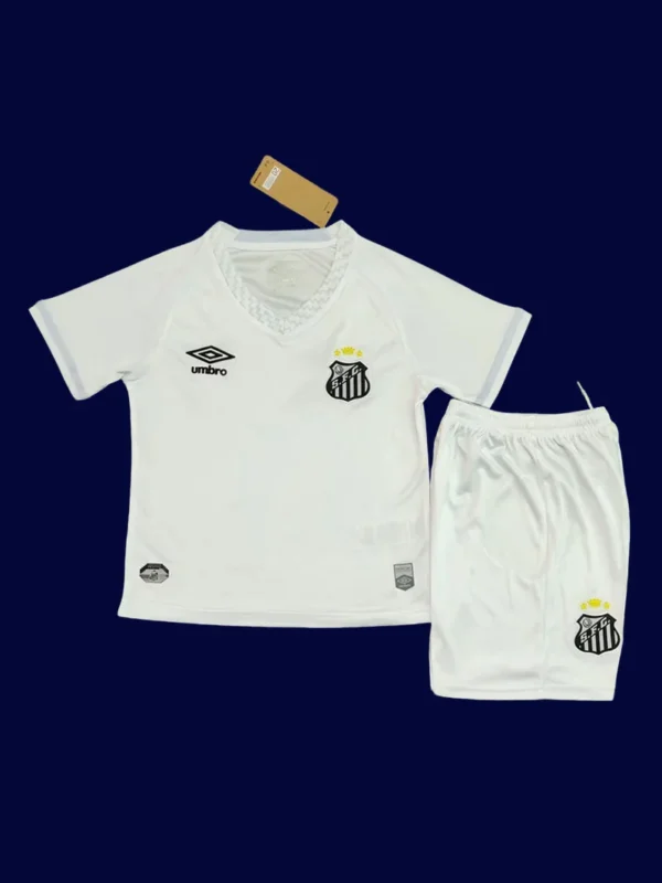 Santos 2526 Home Kids Player Kit Front | Youth Match Style
