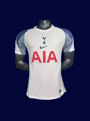 Tottenham Hotspur 25/26 Home Jersey Player Version Front white authentic.