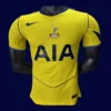 Tottenham 25/26 Third Yellow Jersey Player Front bold yellow authentic.