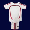 AC Milan 2006/07 away classic retro kids kits back view