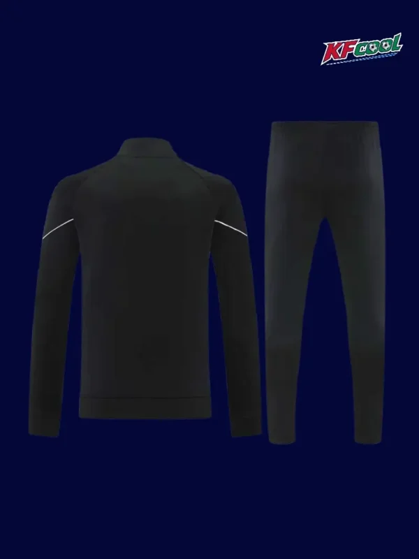 AC Milan 25/26 black jacket tracksuit back view