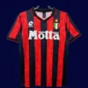 AC Milan home classic retro jersey 1993/94 front iconic red black stripes vintage