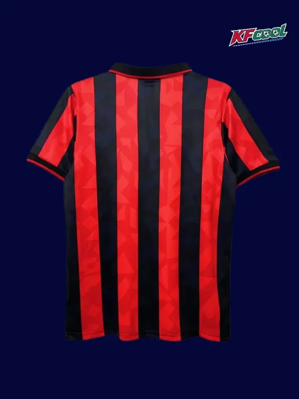 AC Milan 1993/94 home classic retro jersey back view
