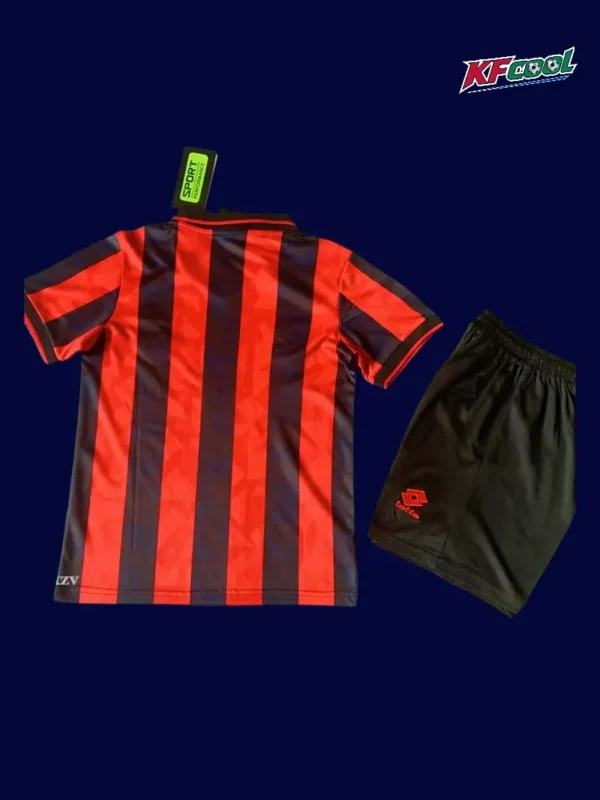 AC Milan 1993/94 home classic retro kids kits back view