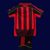 AC Milan 2006/07 home classic retro kids kits back view