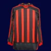 AC Milan 2006/07 home classic retro LS jersey back view
