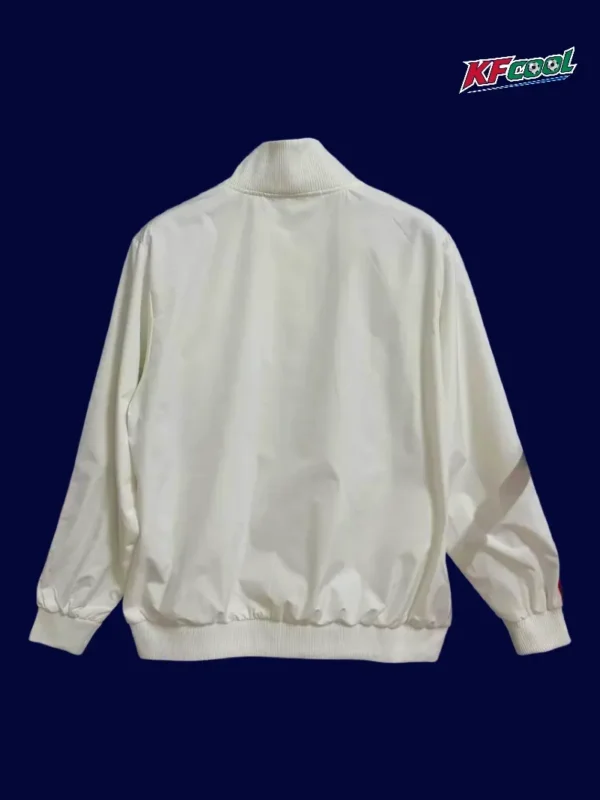 AC Milan 25/26 white windbreaker back view