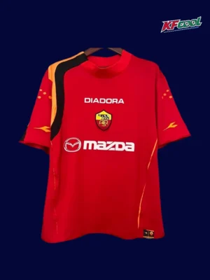 AS Roma away classic retro jersey 2004/05 front vintage away design
