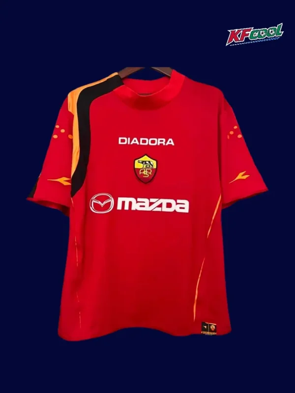 AS Roma away classic retro jersey 2004/05 front vintage away design