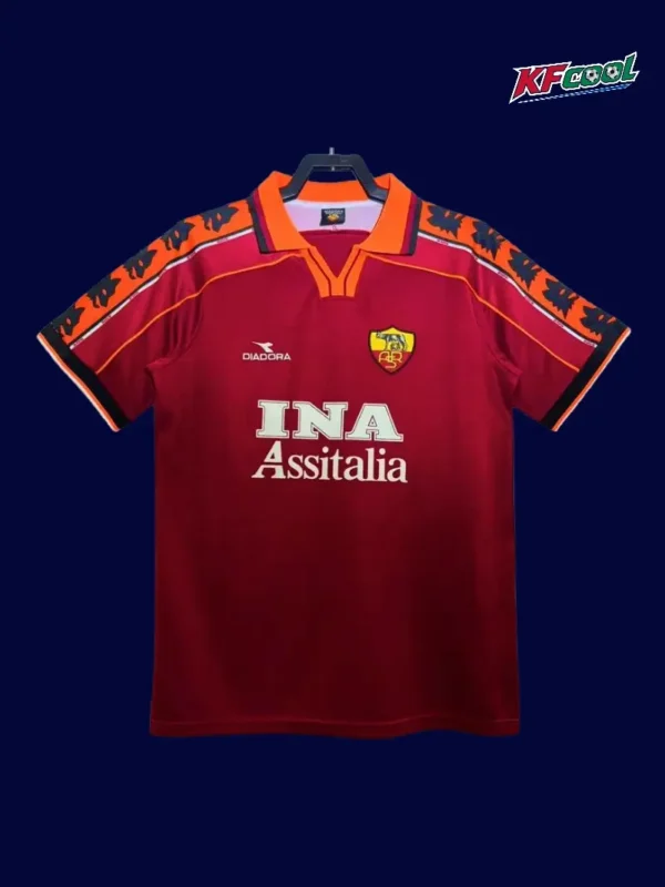 AS Roma home classic retro jersey 1998/99 front vintage look