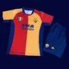 AS Roma home classic retro kids kits 2001/02 front youth retro football jersey