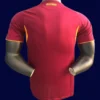 AS Roma Home Jersey 25/26 Player Version back with stitched number panel.