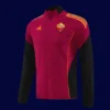 AS Roma jujube red windbreaker 25/26 front lightweight jacket