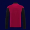 AS Roma 25/26 jujube red windbreaker back view