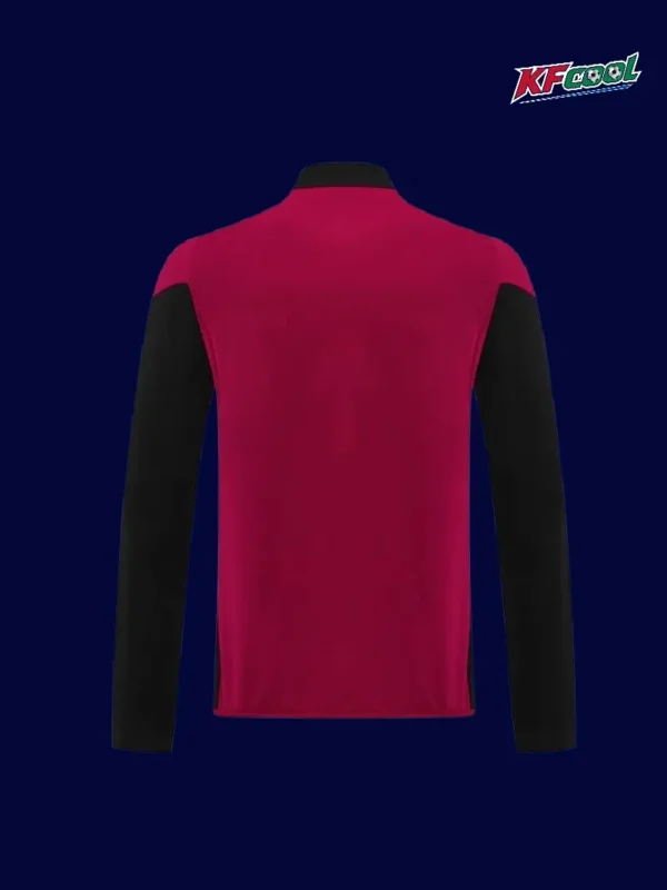 AS Roma 25/26 jujube red windbreaker back view