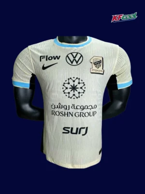Al Ittihad 25/26 away player jersey front professional breathable kit