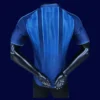 Algeria blue training shirt 26/27 player back — ventilation panels
