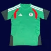 Algeria green training shirt 26/27 fans front (red) — breathable material