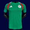 Algeria green training shirt 26/27 player front (red) — pro fit, breathable