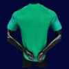 Algeria green training shirt 26/27 player back (red) — lightweight panel