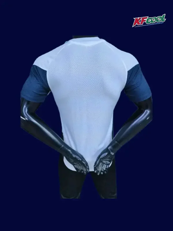 Argentina white training shirt 26/27 player back with ventilation