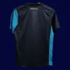 back view of away retro football jersey (11/12) showing reinforced number panel for player printing.