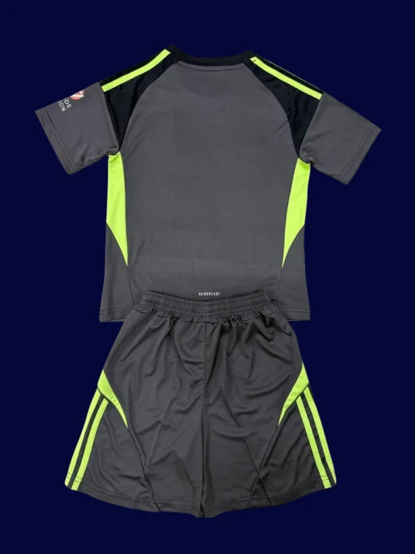 Aston Villa Black GK Kids kits 25/26 back custom number