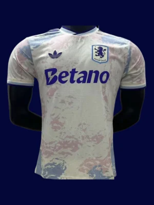 Aston Villa Third Jersey 25/26 Player Version front pro‑grade lightweight performance shirt