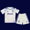 Aston Villa Third Kids kits 25/26 front lightweight breathable junior football shirt