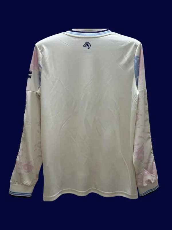 Aston Villa Third LS Jersey 25/26 Fans Version back custom number