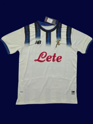 Atalanta Away Jersey 25/26 Fans Version front with away colors and badge.