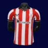 Athletic Bilbao Home Jersey 25/26 Player Version front view with player-cut and crest.