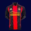 Atlanta United home jersey 25/26 player version front red black stripes