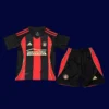 Atlanta United home kids kits 25/26 front red black stripes