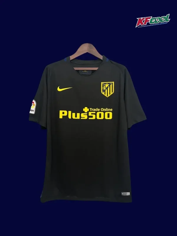 Atlético Madrid 2016 17 away retro style jersey front in alternate color palette