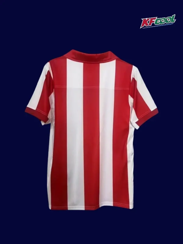 Atlético Madrid 2003 04 home retro jersey back with simple retro rear panel