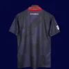 Atlético Madrid 1995 96 retro jersey back with traditional plain rear cut