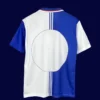 Atlético Madrid 1996 97 third retro jersey back with minimal retro rear design