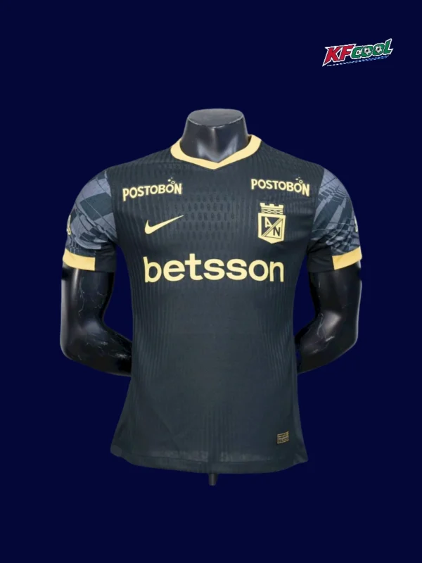 Atlético Nacional 25/26 player away jersey front breathable