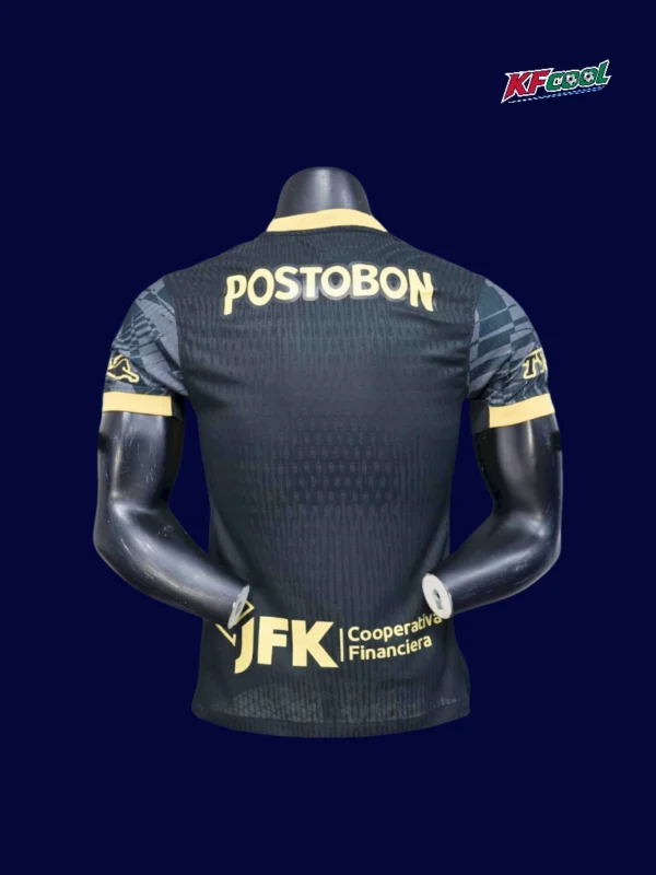 Atlético Nacional 25/26 player away jersey back customizable