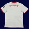 Augsburg Home Jersey 25/26 Fans Version back with printed number panel.