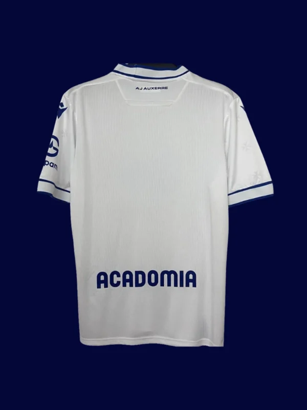 Auxerre Home Jersey 25/26 Fans Version back custom name & number
