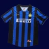 Baggio Inter Milan home retro jersey front 98/99, high-quality breathable fan gear.