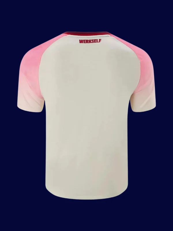 Bayer Leverkusen Away Jersey 25/26 Fans Version back with printed number area.